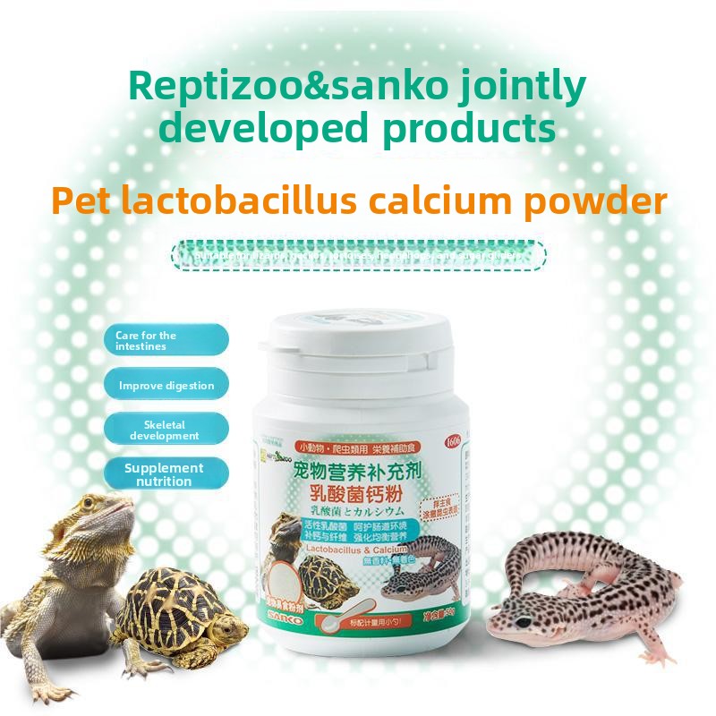 Calcium Powder Reptile - Reptizoo&Sanko BAC Probiotyk i Kalcjum w