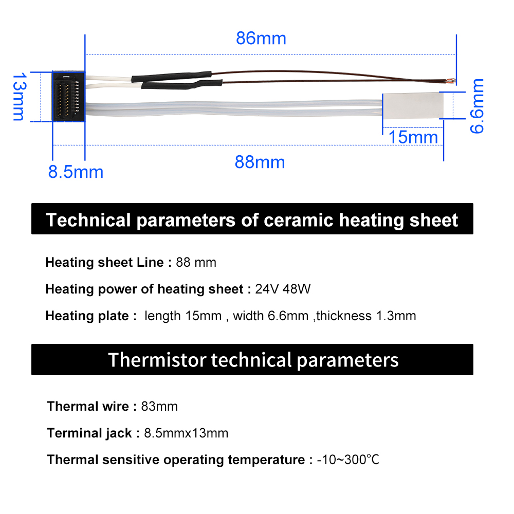 Zestaw Hotendu Bambu Lab V2.0  – Ceramic Heat Emitter recenzja i cena