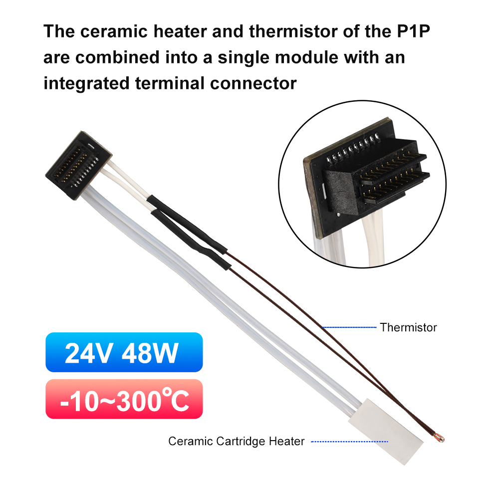 Zestaw Hotendu Bambu Lab V2.0  – Ceramic Heat Emitter recenzja i cena