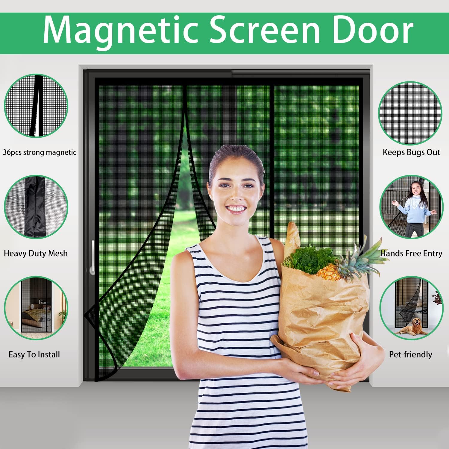 Magnetyczna moskitiera z włókn – Screen Top Mesh recenzja i cena